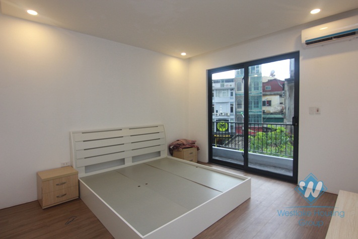 Modern two bedroom apartment near Truc Bach lake with balcony